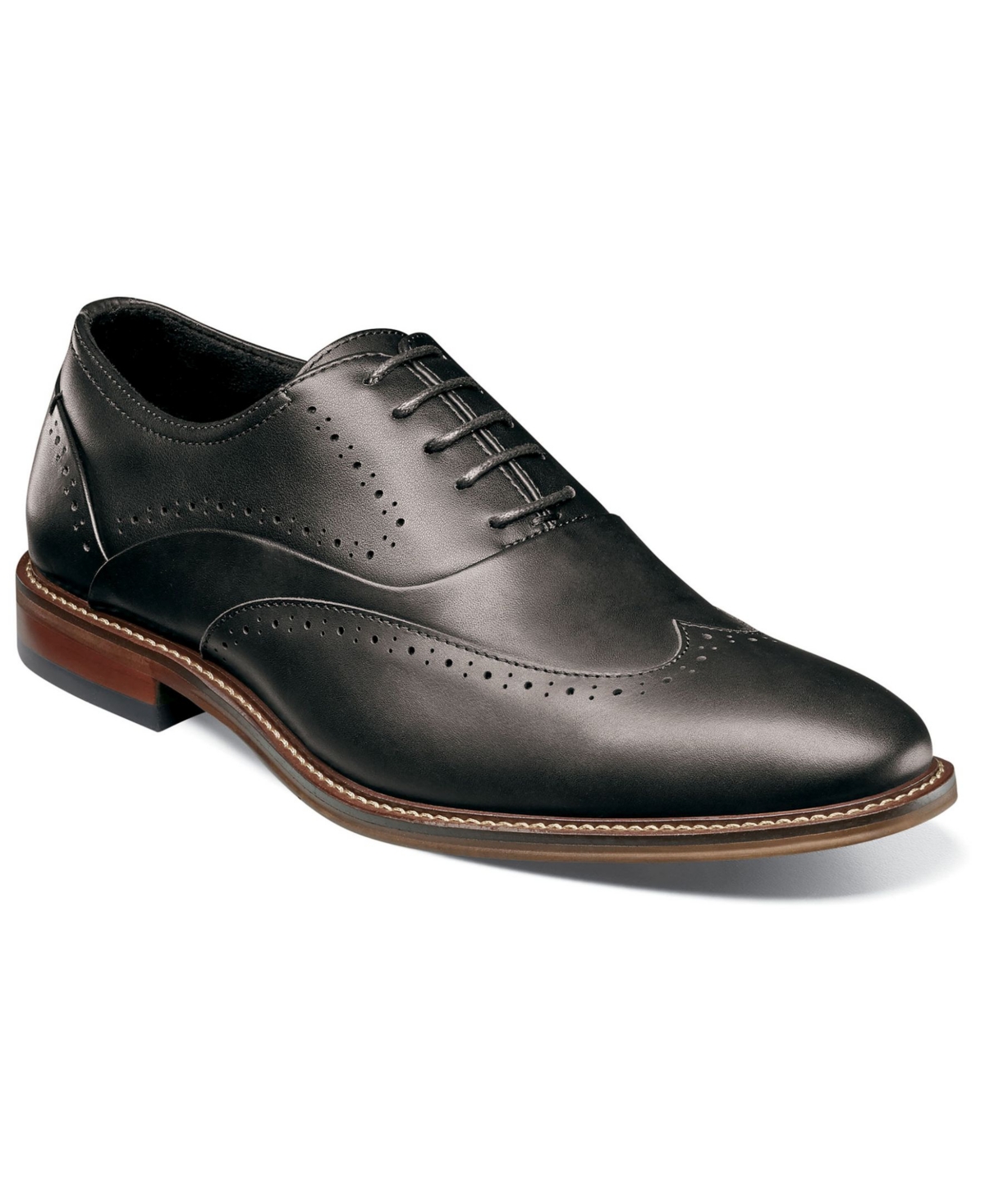 Men's Macarthur Leather Wingtip Oxford Shoe - Cognac
