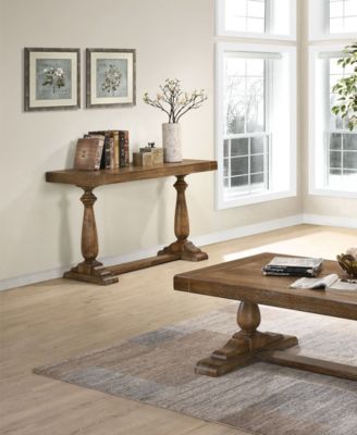 Amy Driftwood Sofa Table