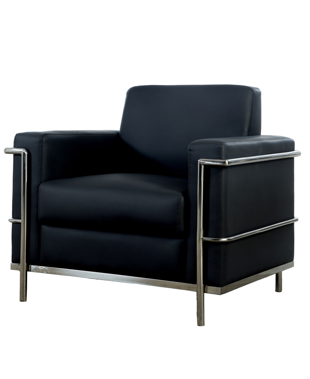 Shop Best Master Furniture Sherry Modern Accent Chair In Black