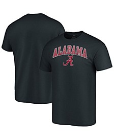 Men's Black Alabama Crimson Tide Campus T-shirt