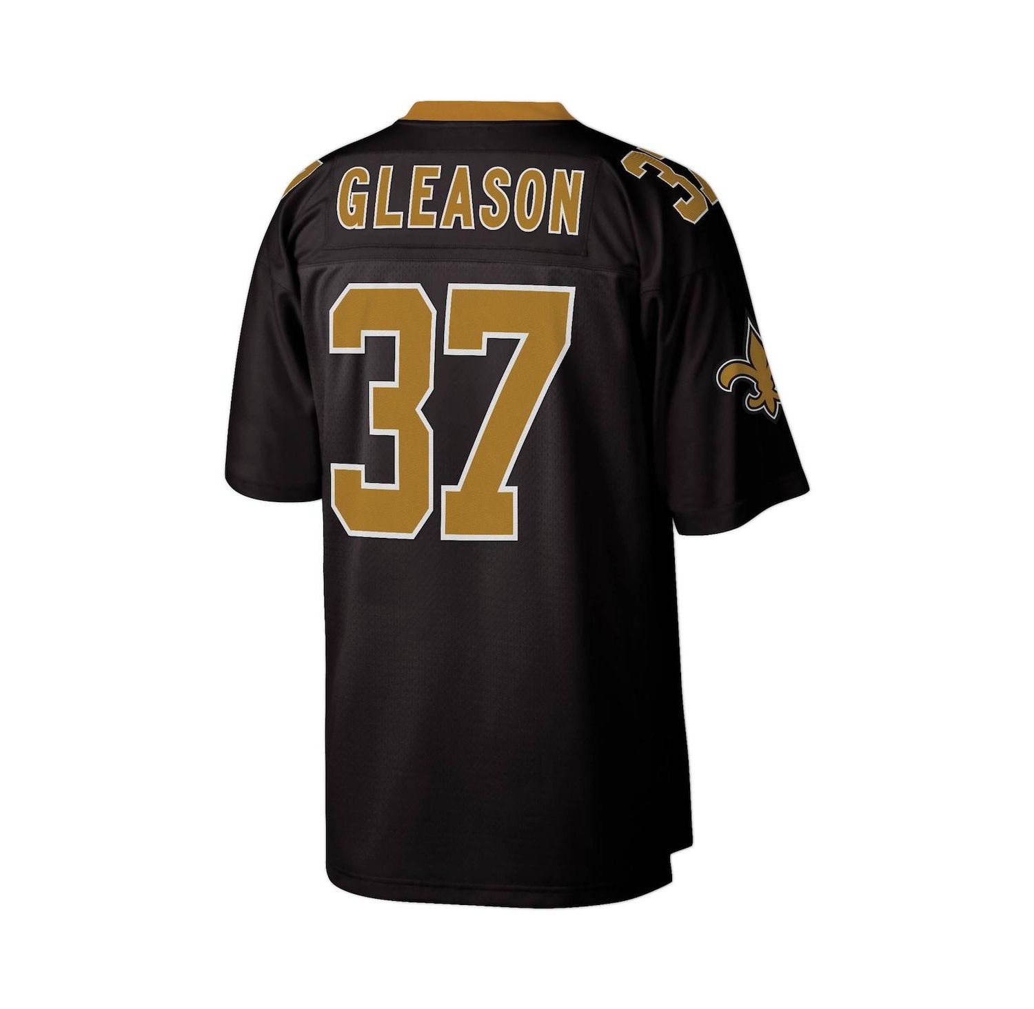 Men's Steve Gleason Black New Orleans Saints Legacy Replica Jersey