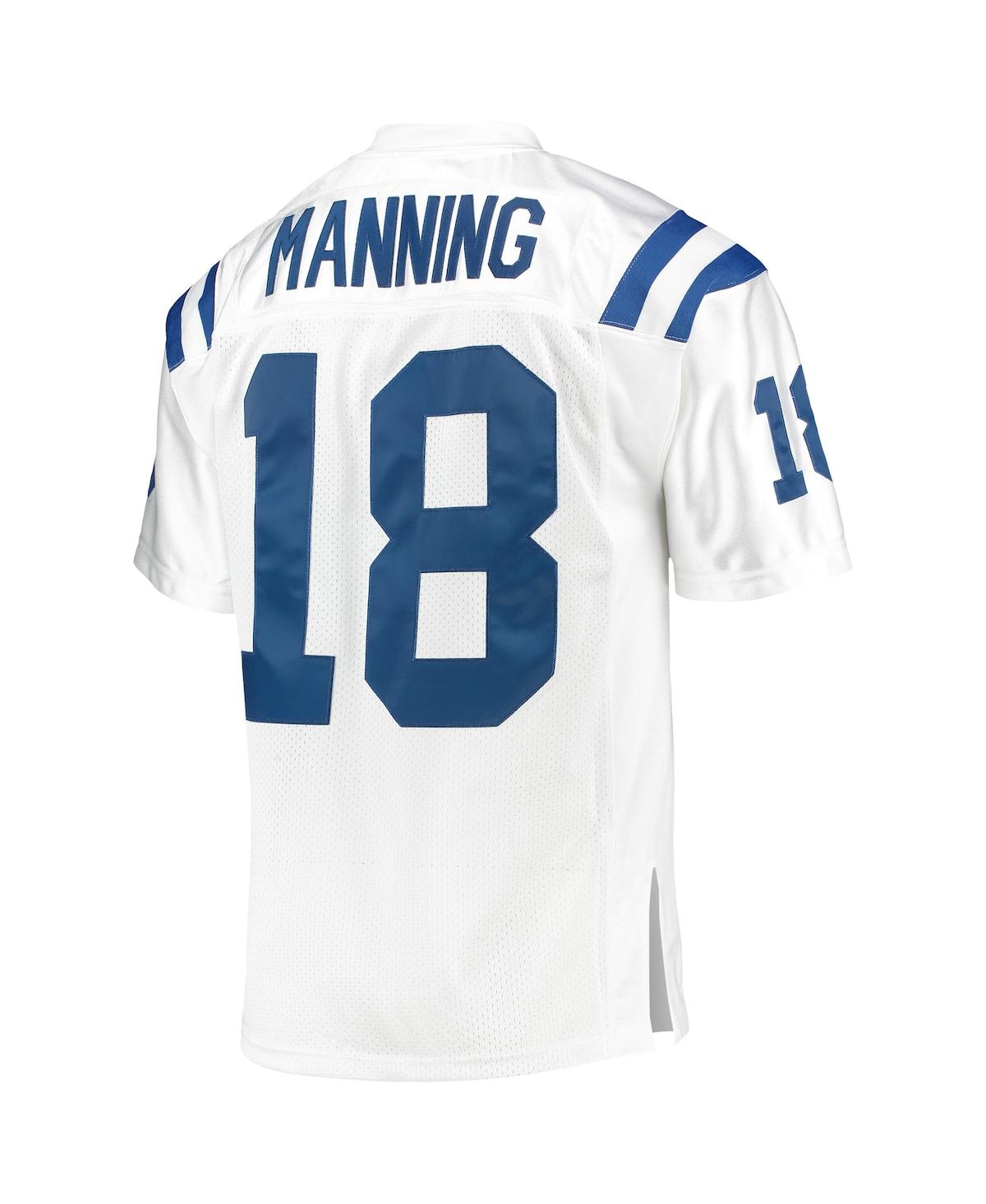 Men's Peyton ManningIndianapolis Colts 2006 Super Bowl Xli Authentic Retired Player Jersey - White