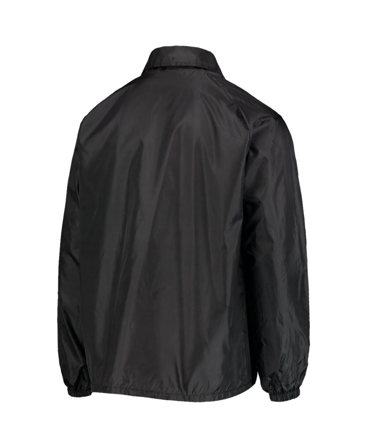 Shop Dunbrooke Men's Black Tampa Bay Buccaneers Coaches Classic Raglan Full-snap Windbreaker Jacket