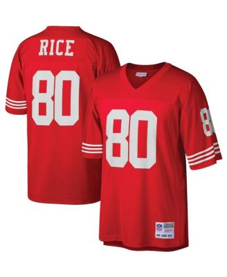 Jerry Rice San Francisco 49ers Mitchell & Ness Big Tall 1990 Retired Player Replica Jersey - Scarlet