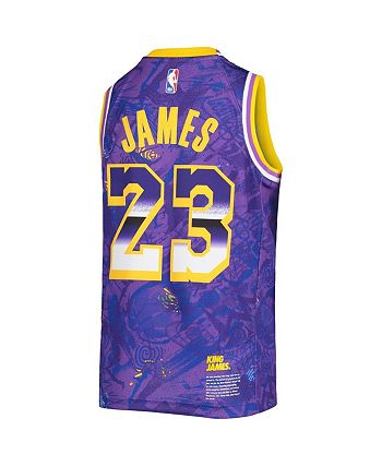 Nike Big Boys LeBron James Purple Los Angeles Lakers Select Series MVP  Swingman Jersey - Macy's