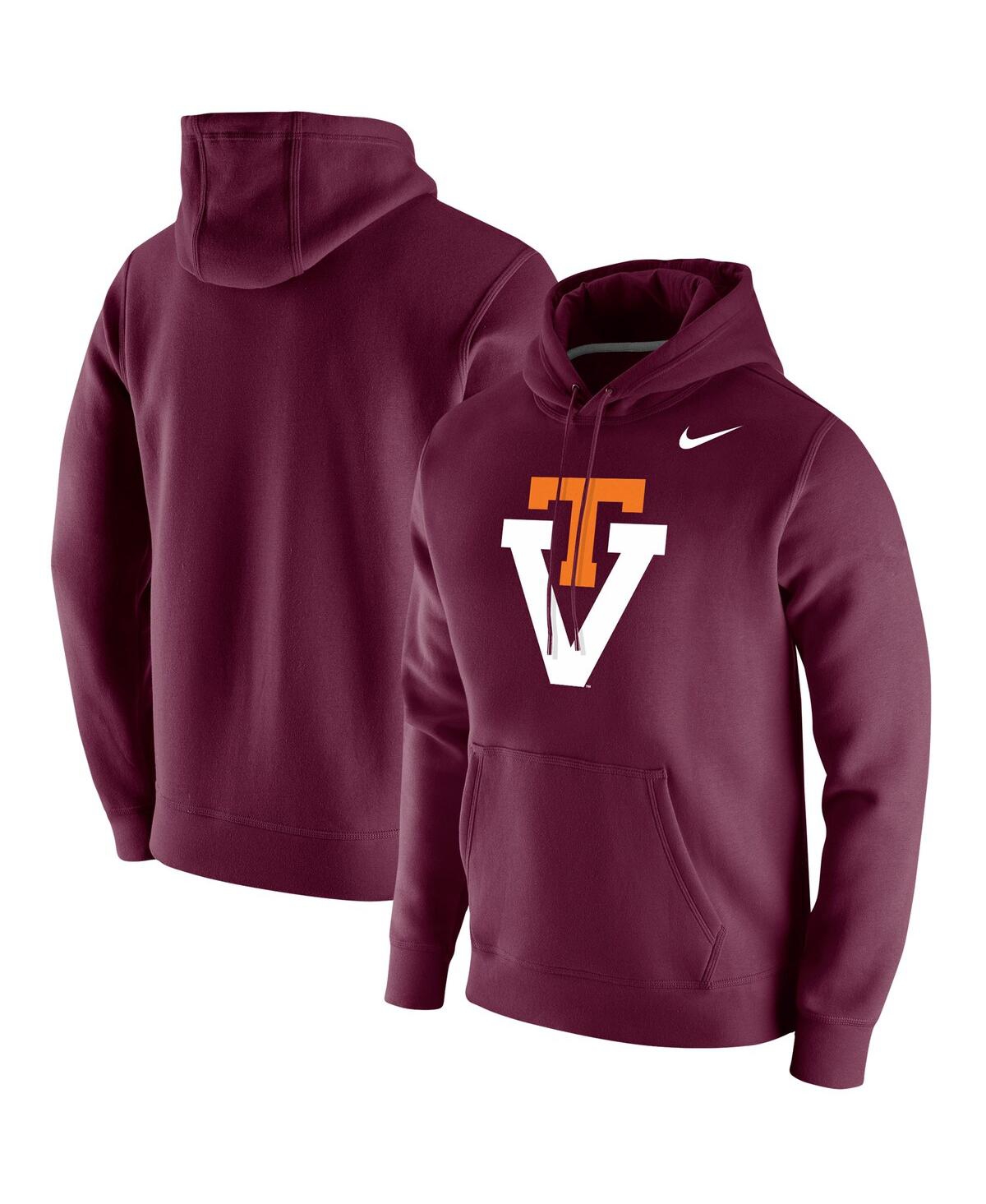 Shop Nike Men's Maroon Virginia Tech Hokies Vintage-like School Logo Pullover Hoodie