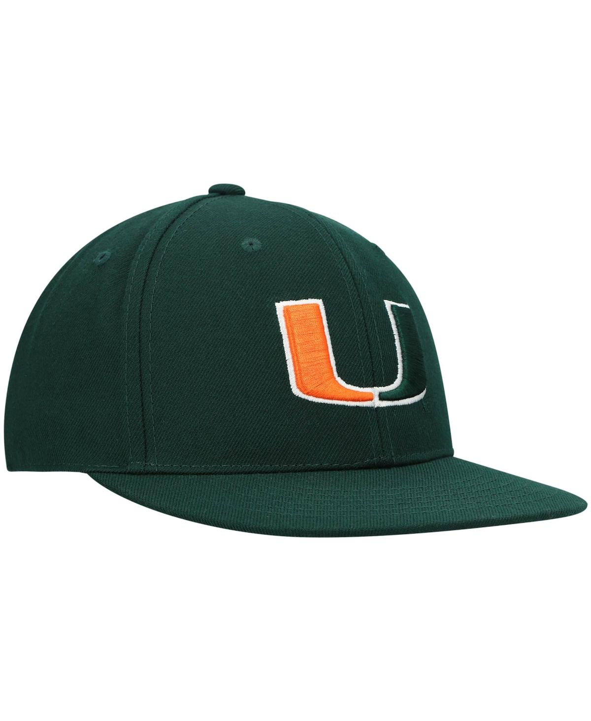 Men'sMiami Hurricanes Team Color Fitted Hat - Green