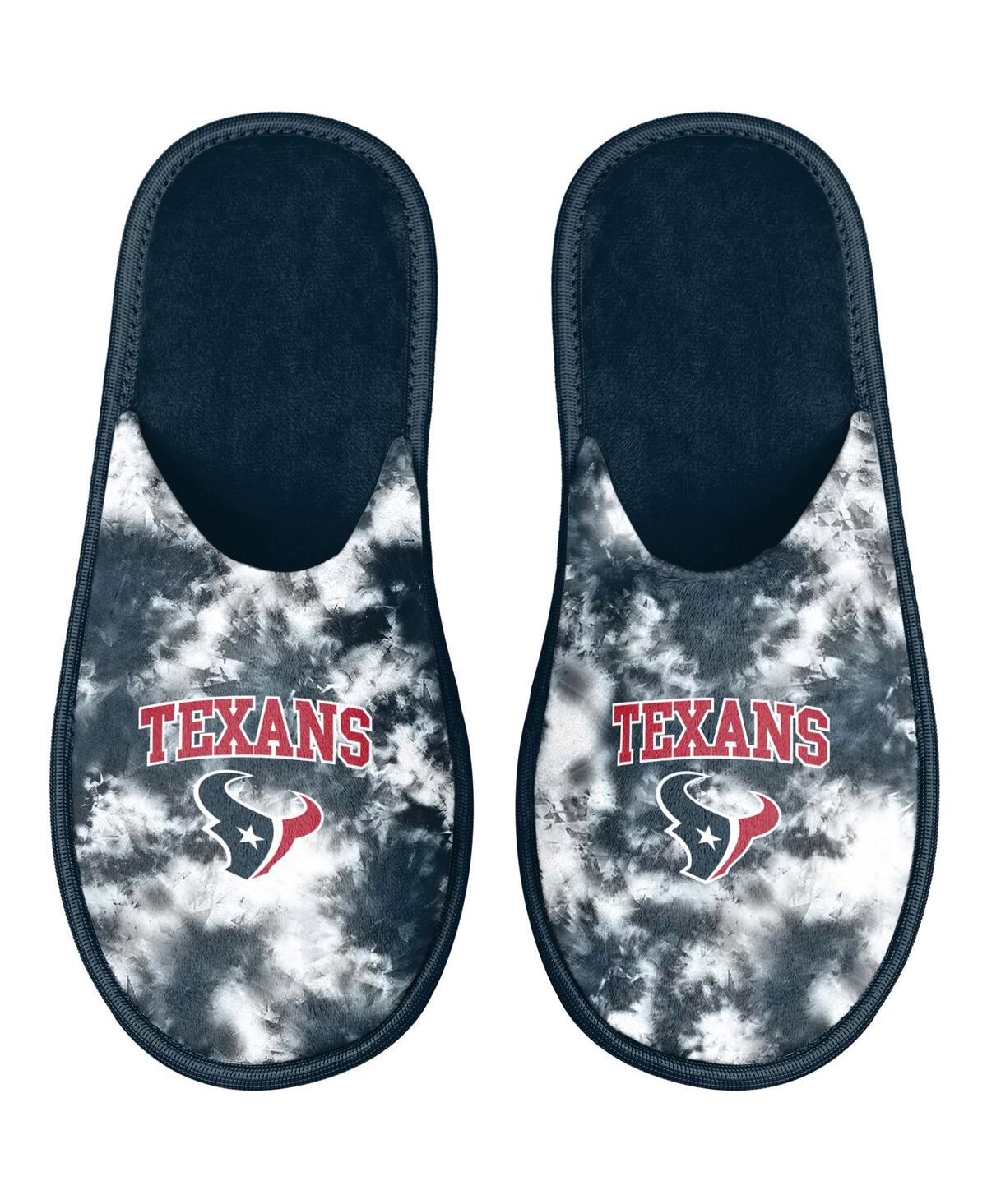 Women's Houston Texans Iconic Logo Scuff Slippers - Navy