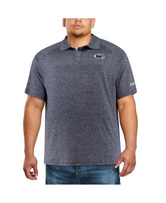 Men's Navy Penn State Nittany Lions Big and Tall Down Swing Polo Shirt