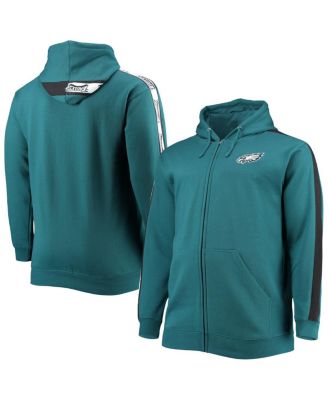 Mitchell & Ness Black And Midnight Green Philadelphia Eagles Big And Tall  Pullover Sweatshirt for Men