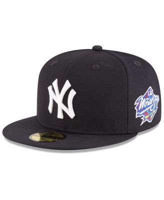 yankee fitted hat side patch