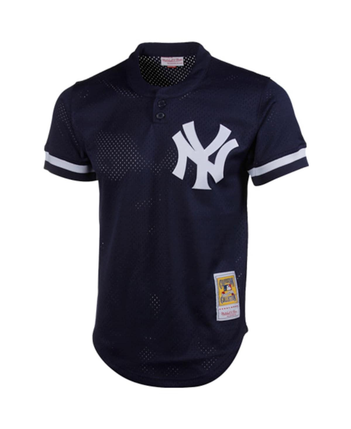 Men's Don MattinglyNew York Yankees 1995 Authentic Cooperstown Collection Mesh Batting Practice Jersey - Navy