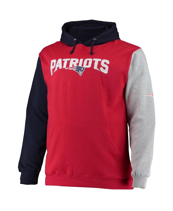 Patriots red hoodie top