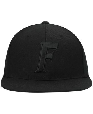 Men's Florida Gators Black On Black Fitted Hat