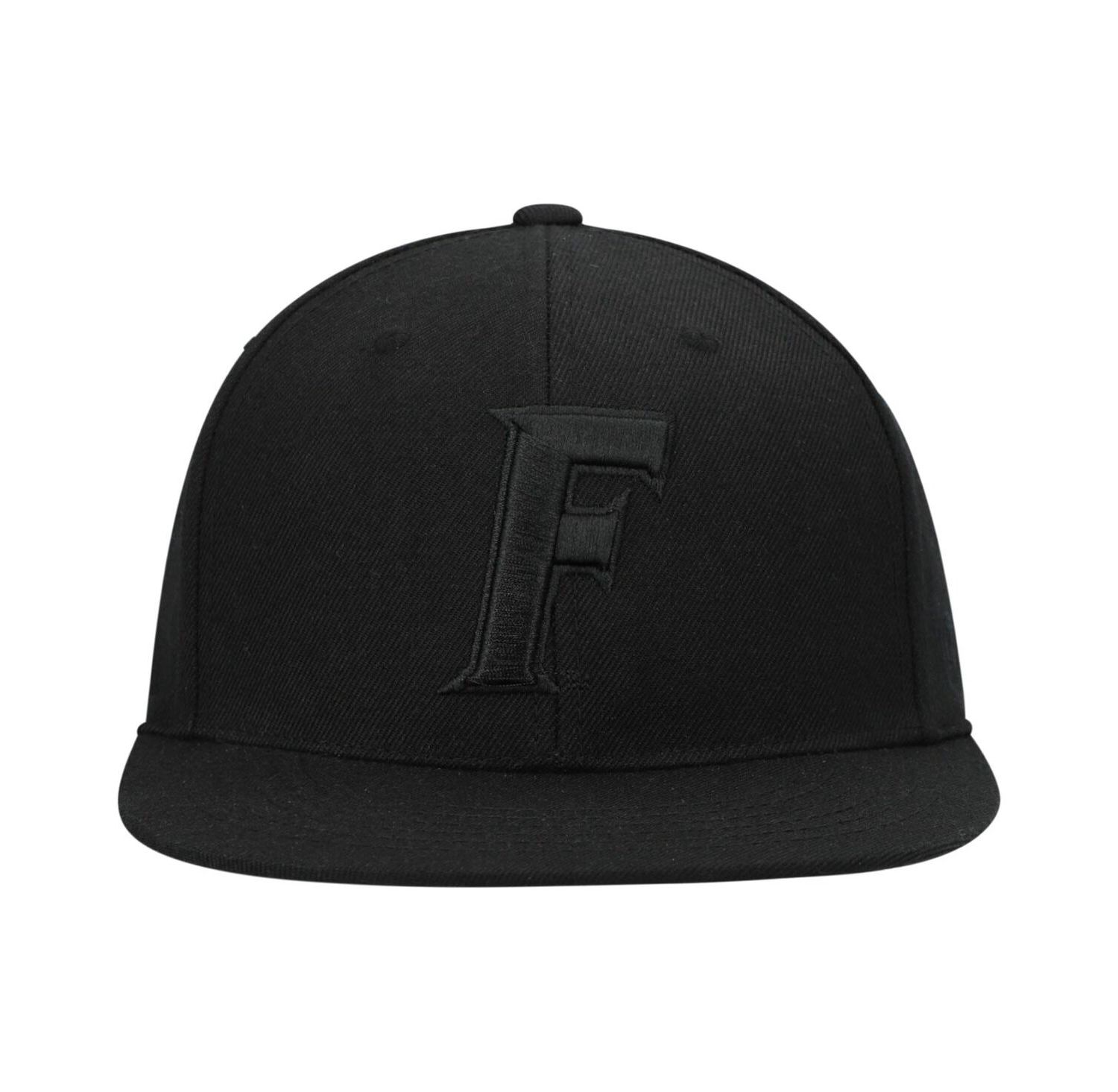 Men's Florida Gators Black On Black Fitted Hat
