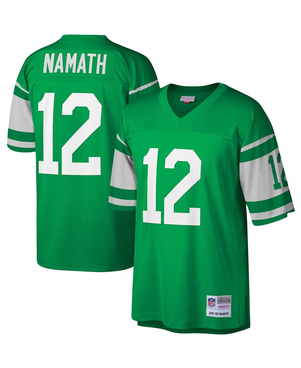 Men's Joe NamathNew York Jets Legacy Replica Jersey - Kelly Green