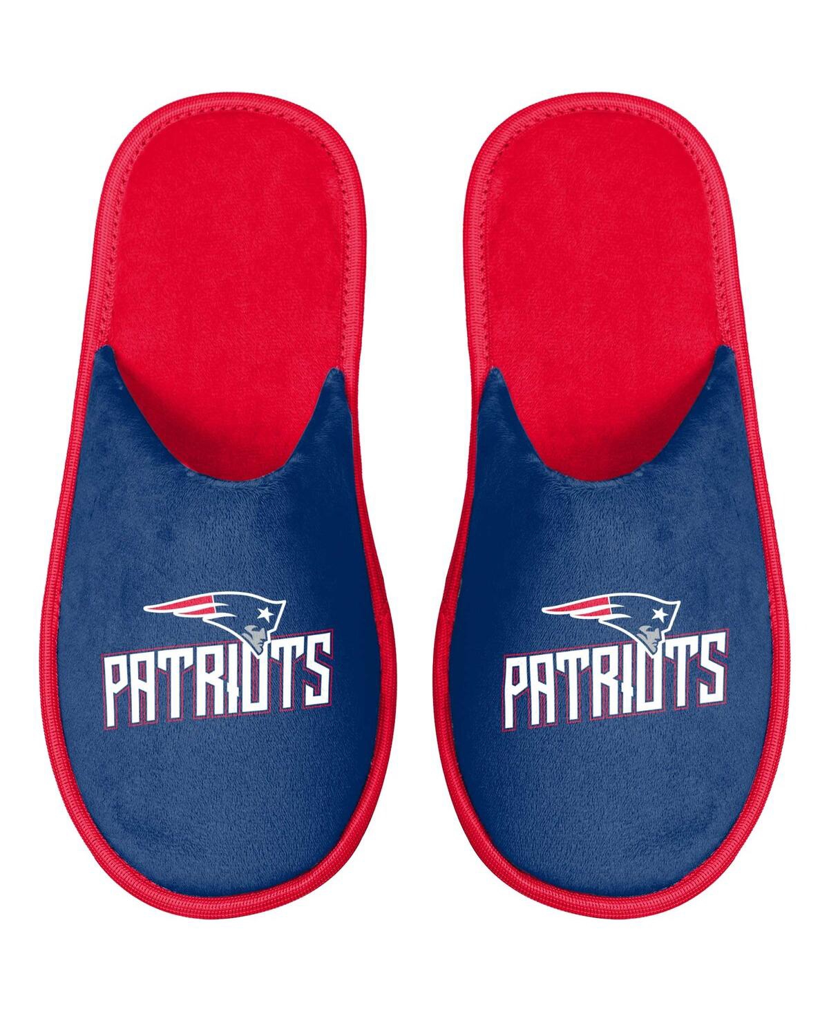 Men's New England Patriots Scuff Slide Slippers - Navy
