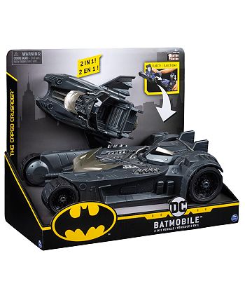 Batmobile and Batboat 2-in-1 Transforming Vehicle, For Use with BATMAN  4-Inch Action Figures
