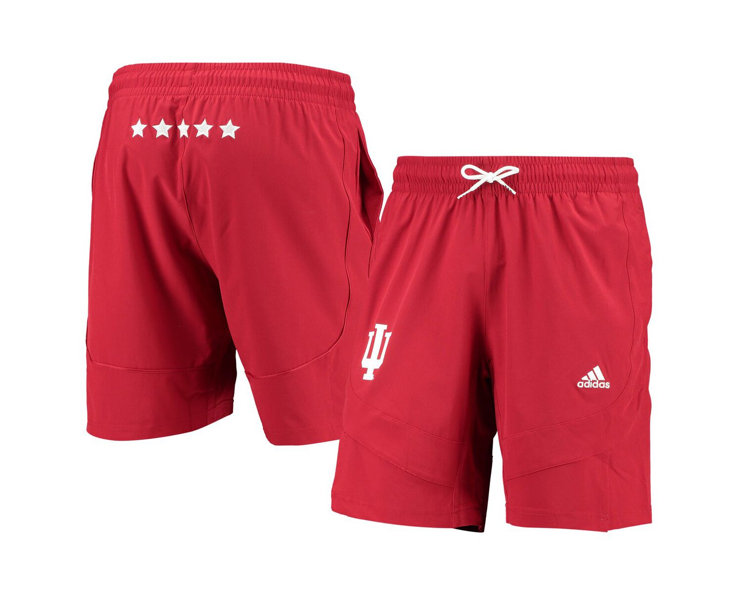 Men's Crimson Indiana Hoosiers Swingman AEROREADY Basketball Shorts