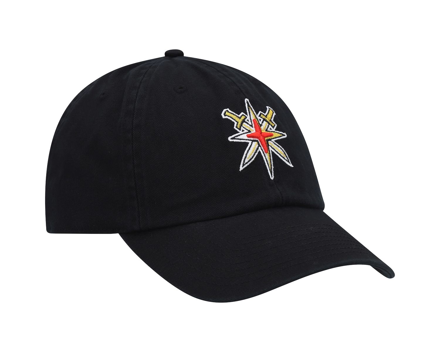 '47 Men's Black Vegas Golden Knights Clean Up Adjustable Hat