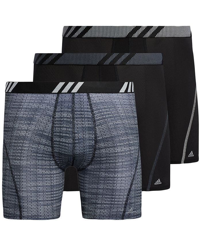 Adidas Men's Underwear Boxer Briefs Shorts 5 PACKS Climacool