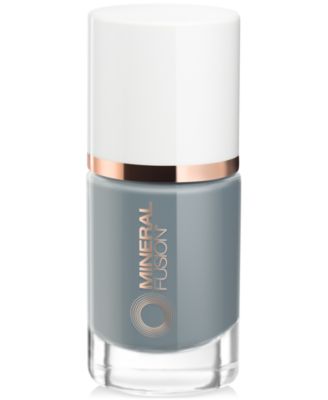 Mineral Fusion Nail Lacquer - Take It Easy grey blue 10$