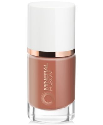 Mineral Fusion Nail Lacquer - Arm Candy pink with orange undertones 10$