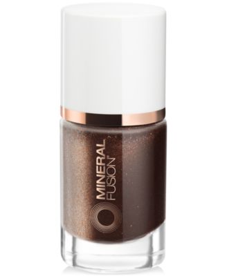 Mineral Fusion Nail Lacquer - Rose All Day (shimmery rose gold metalli