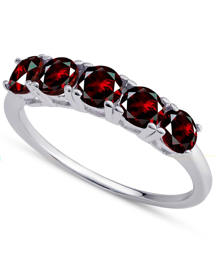 Macys outlet garnet ring
