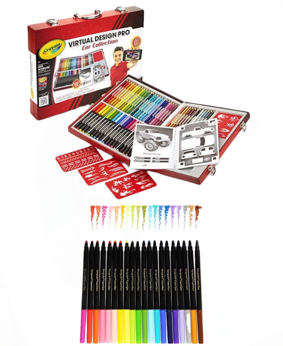 Crayola- Virtual Design- Cars - Multi Colored