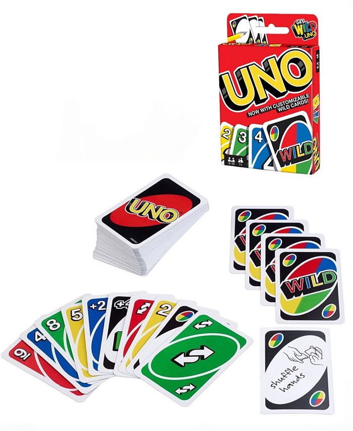 Mattel Uno Card Game (Non Partisan Version) - Macy's