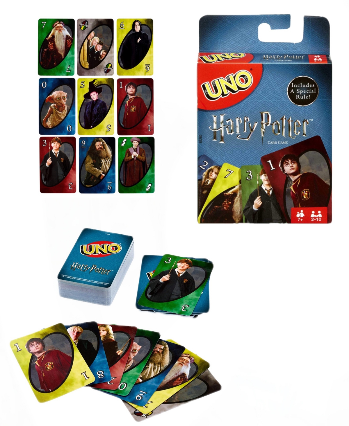Mattel Kids' - Harry Potter Card Game In Multi Colored