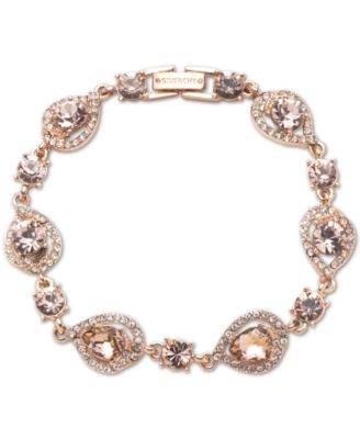 Pear-Shape Crystal Orbital Flex Bracelet