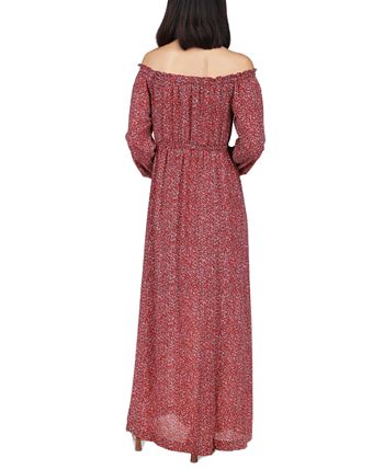 Michael kors deals off shoulder dress