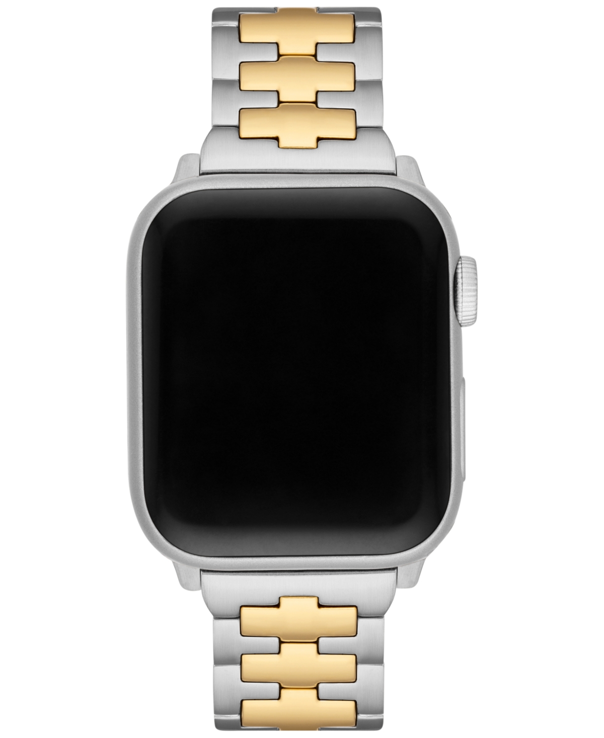 Shop Tory Burch Reva Two-tone Stainless Steel Bracelet For Apple Watch 38mm/40mm