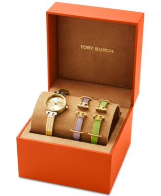 Tory Burch Women's The Kira Gold-Tone Stainless Steel Bracelet