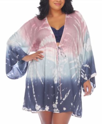 tie dye caftan plus size