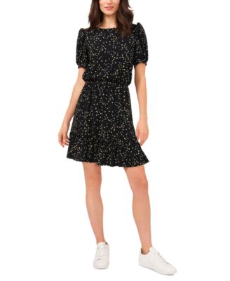 Riley & Rae - Short Sleeve Ditsy Floral Dress