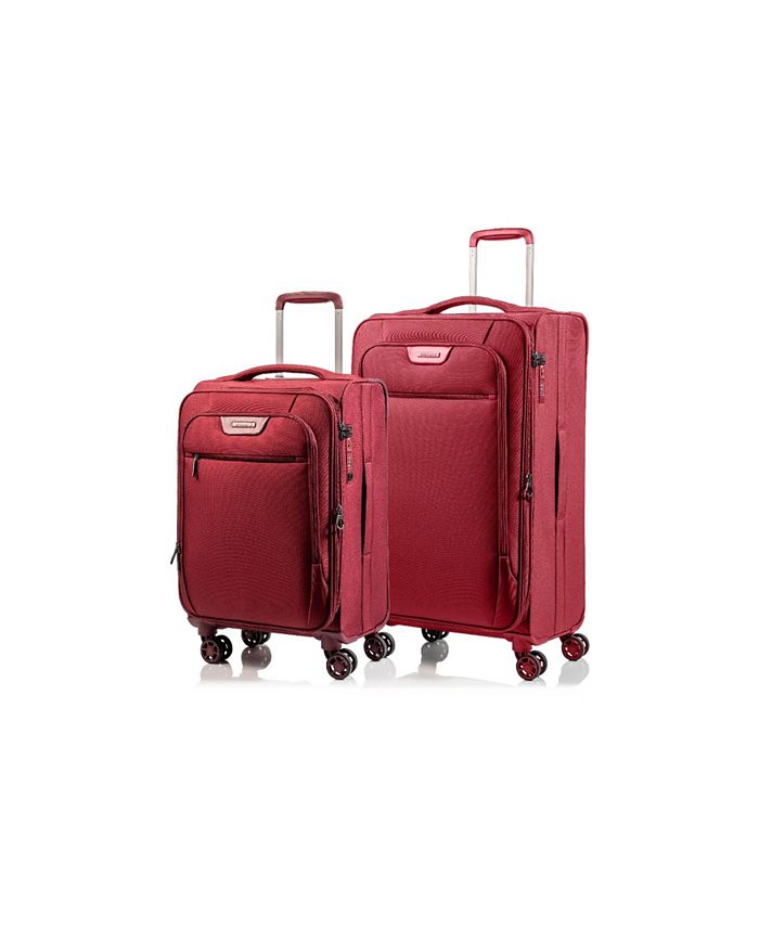 CHAMPS Softech Softside 2Pc Luggage Set Macy's