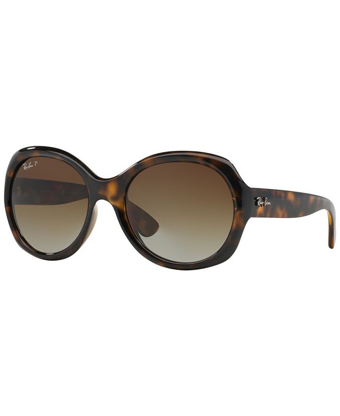 RayBan Women's Polarized Sunglasses, RB4191 Macy's