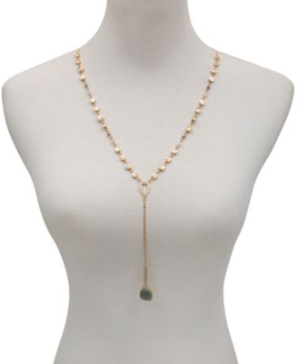 Women's Delicate Y Necklace
