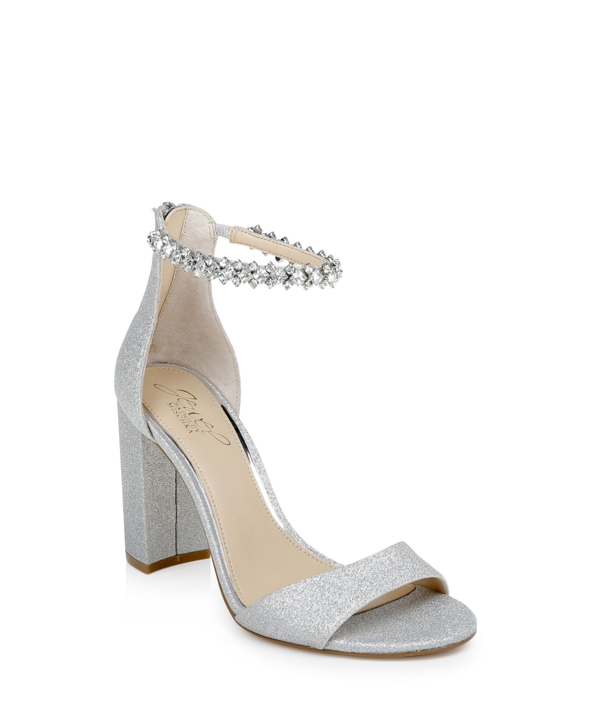 Women's Louise Evening Sandals - Silver-Tone Glitter