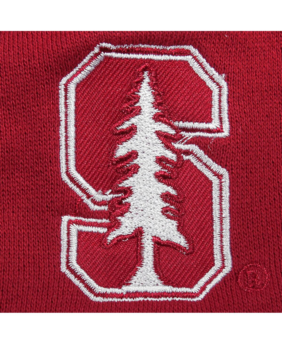 Colosseum Stadium Athletic Cardinal Stanford Cardinal Arched Name Full-zip Hoodie In Cardinal