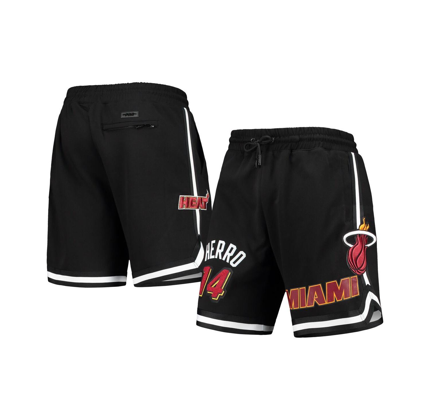 Men's Tyler Herro Black Miami Heat Team Player Shorts