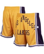 LeBron James Los Angeles Lakers Pro Standard Player Replica Shorts - Gold