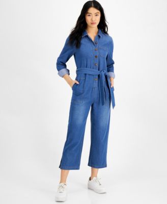 OAT Denim Jumpsuit Macy s