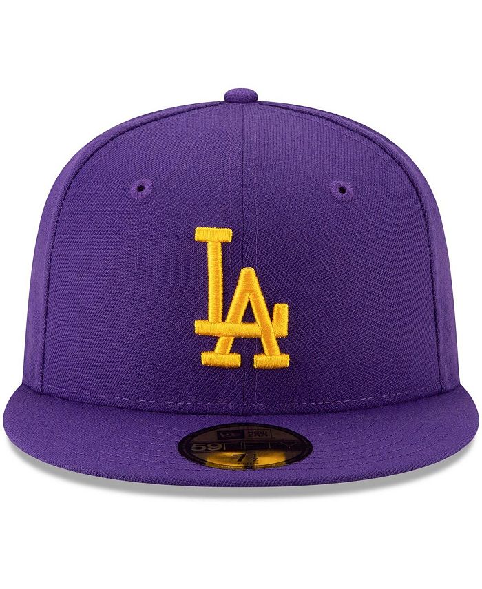 New Era Men's Purple LA Crossover 59FIFTY Hat & Reviews - Sports Fan ...