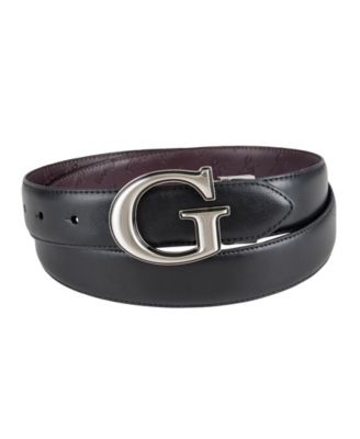 guess belt g buckle