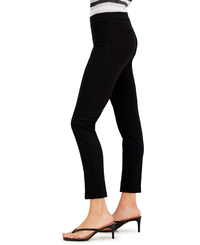 INC International Concepts Front-Slit Ankle Pants, Created for Macy's ...