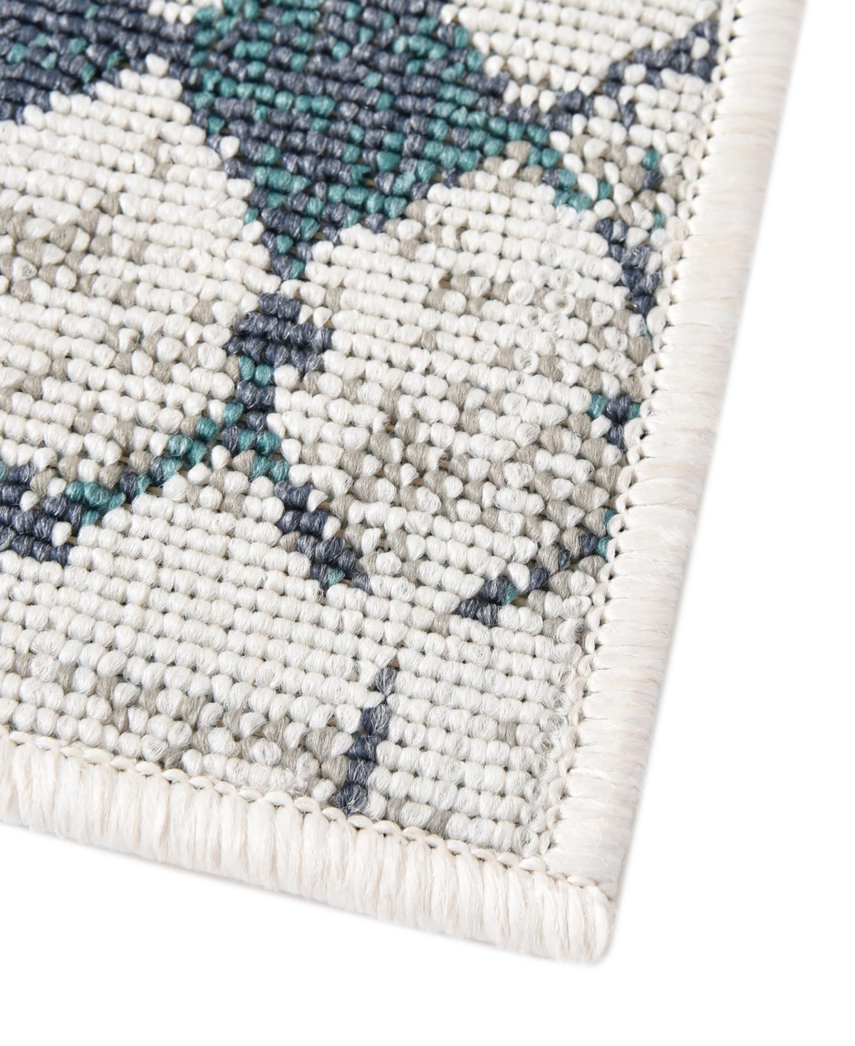 Bayshore Home Outdoor Bh Pashio Trellis Ii Cardak Area Rug - Gray